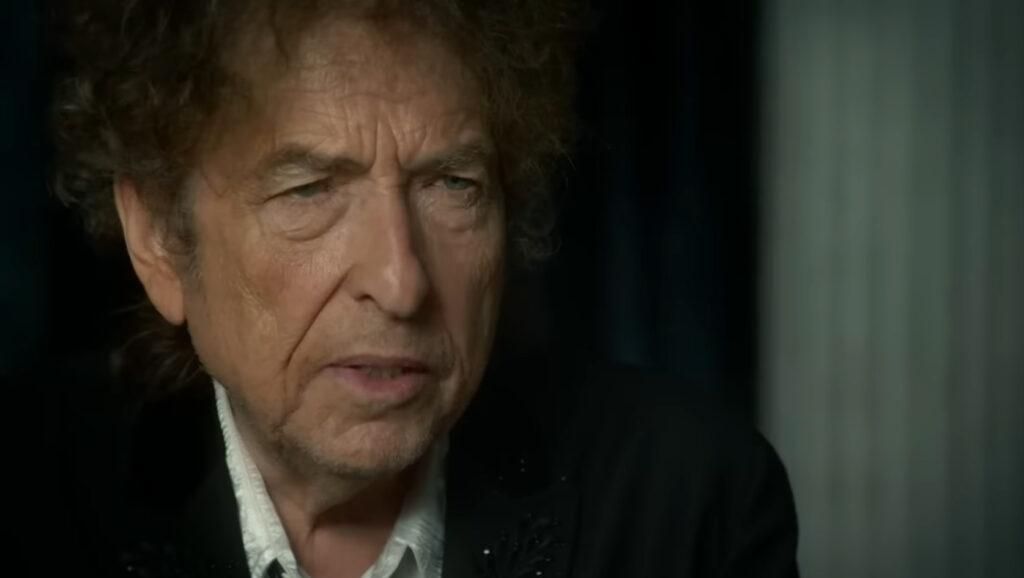 Bob Dylan in the documentary Rolling Thunder Revue: A Bob Dylan Story by Martin Scorsese