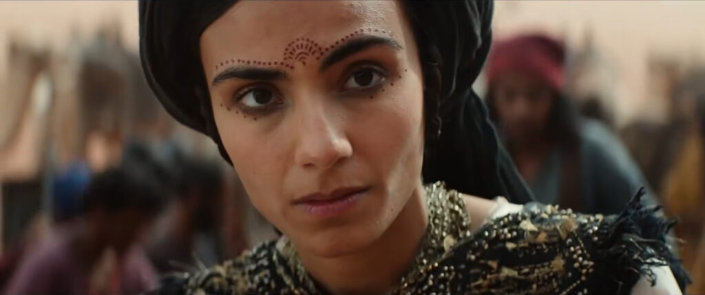 Aiysha Hart as Princess Hind in Desert Warrior (2025)