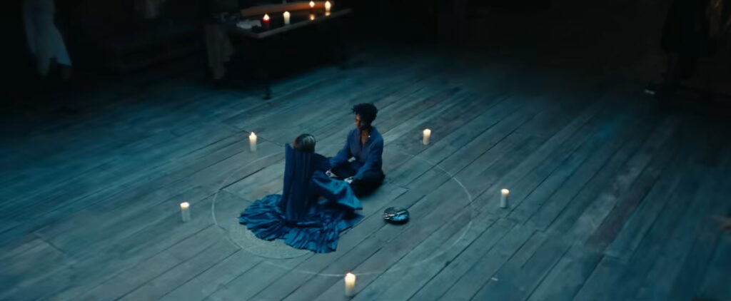 Michaela Cole and Anne Hathaway in Mother Mary (2026)