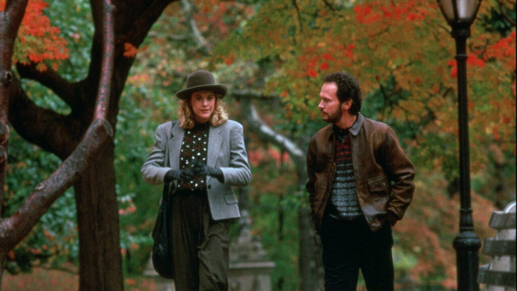Meg Ryan and Billy Crystal in When Harry Met Sally (1989) directed by Rob Reiner