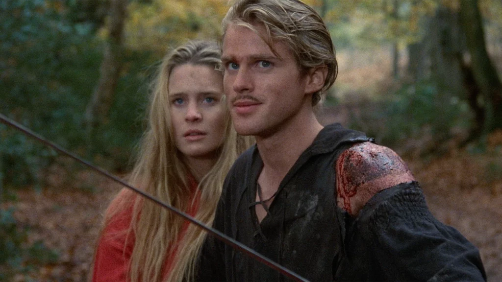 Robin Wright and Carey Elwes in The Princess Bride (1987) directed by Rob Reiner