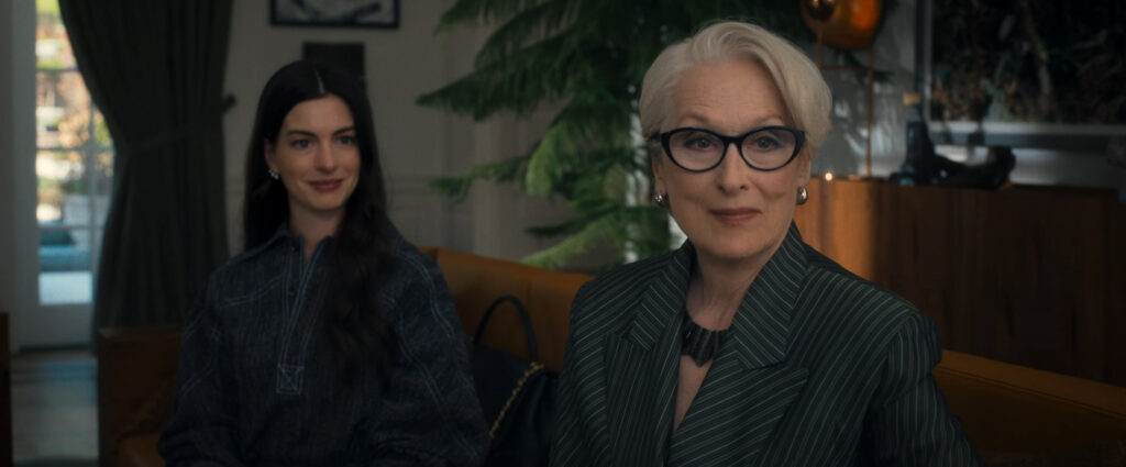 Anne Hathaway and Meryl Streep in The Devil Wears Prada 2 (2026)