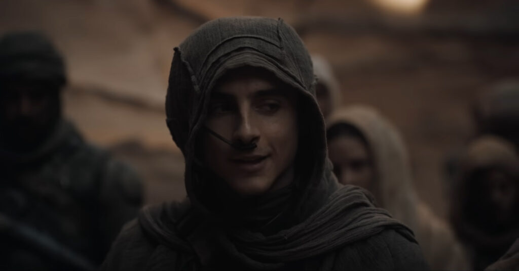 Timothée Chalamet as Paul Atreides in Dune Part Two (2024)