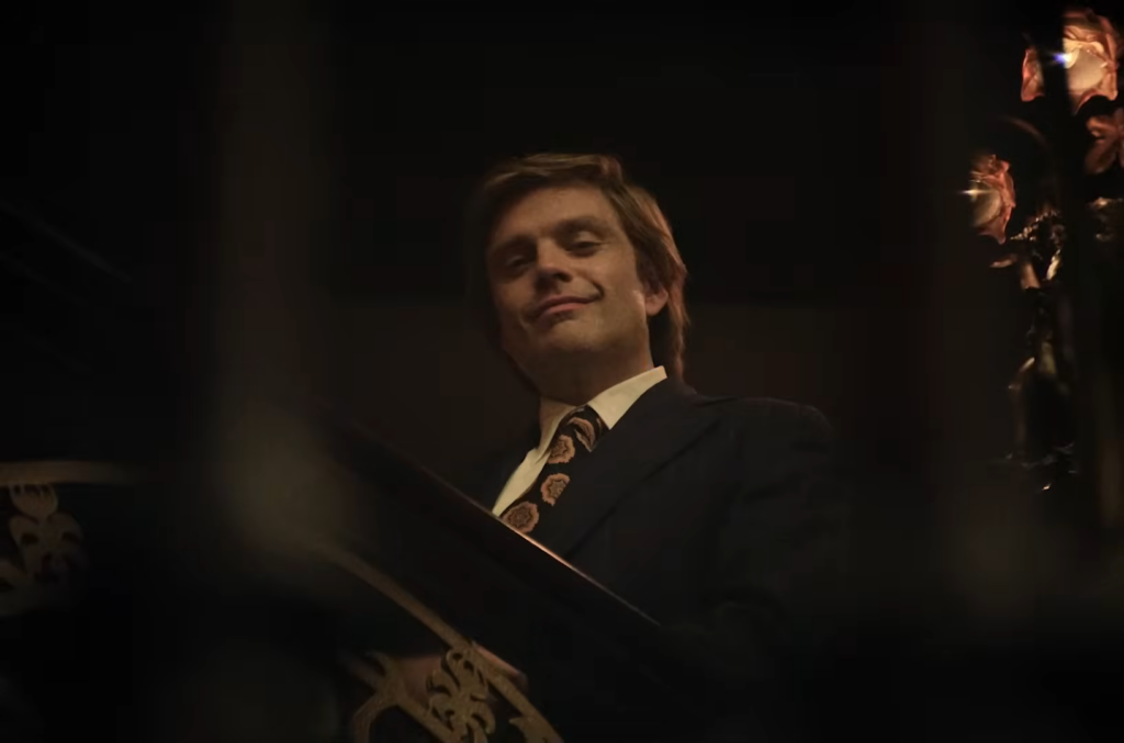 Sebastian Stan in The Apprentice (2024)